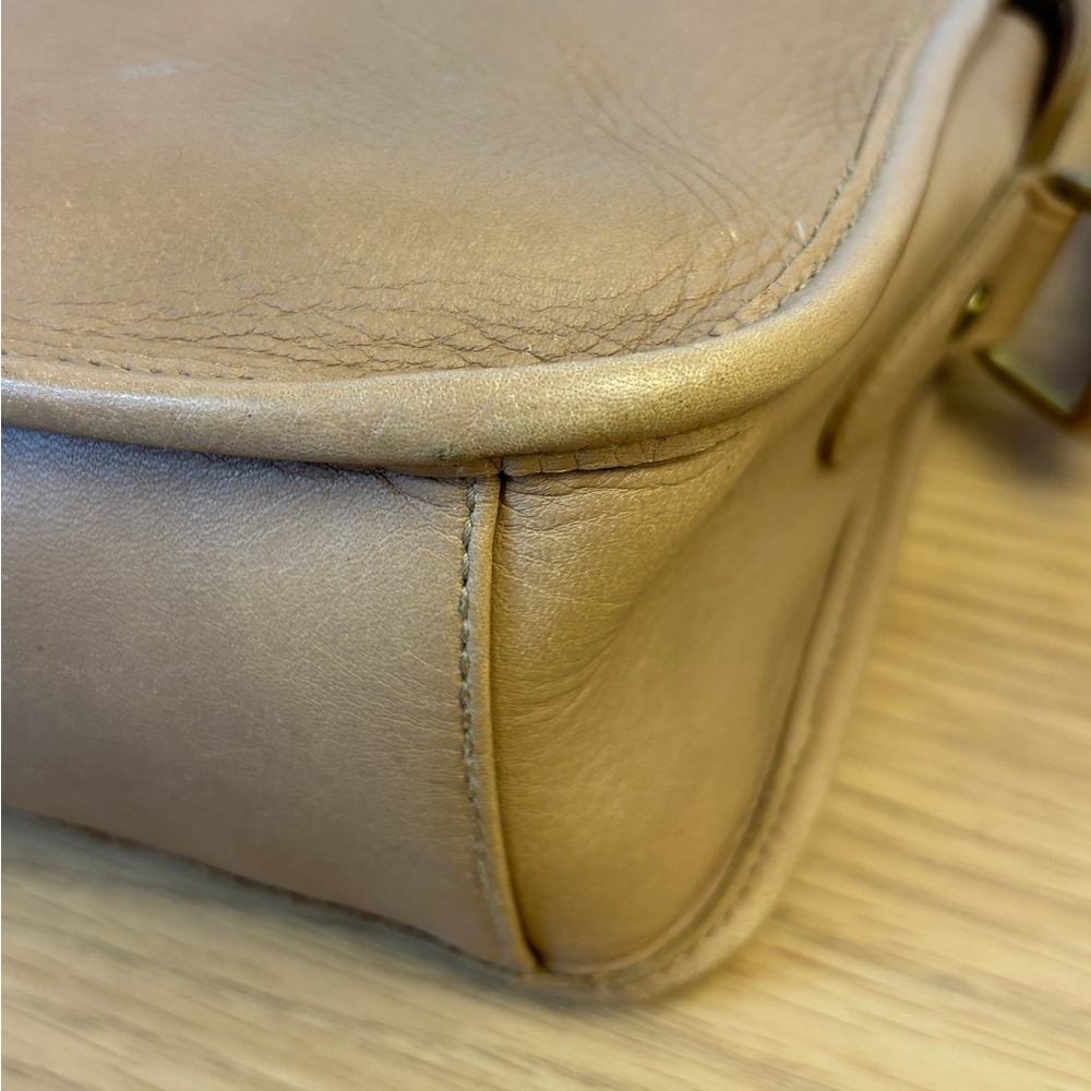 Etienne Aigner Tan‎ Leather Crossbody - Picture 9 of 14
